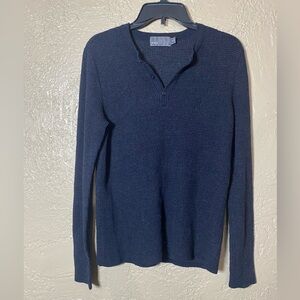 Vince Textured Thermal long sleeve shirt, L